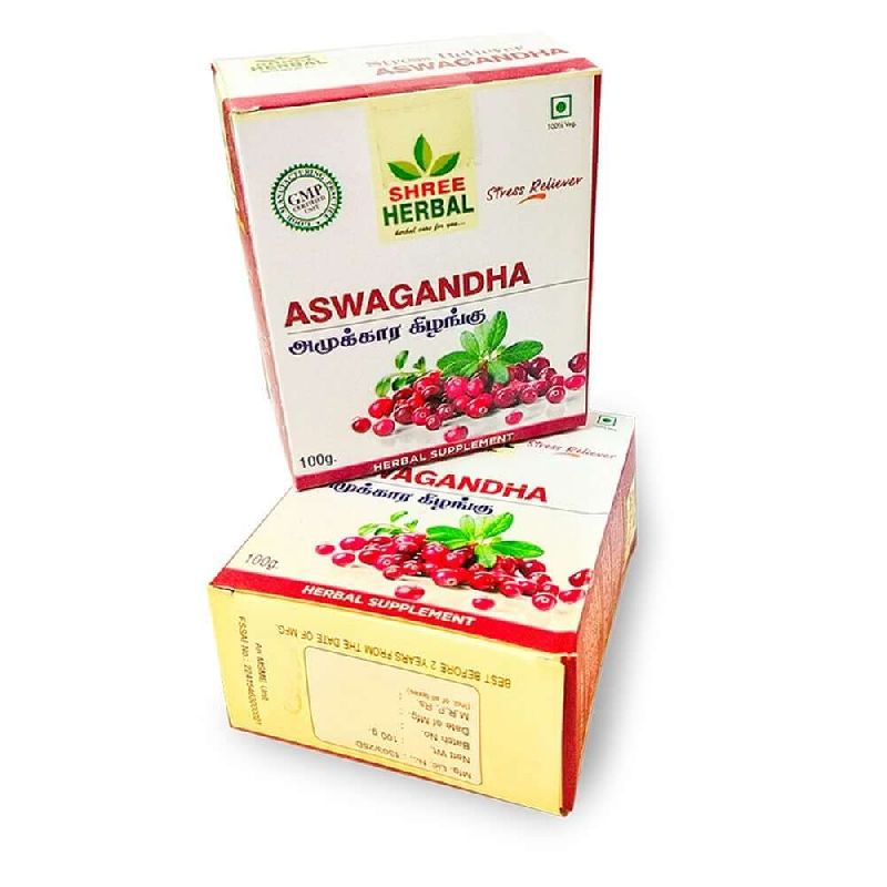 100g SHREE Aswagandha Herbal Supplement