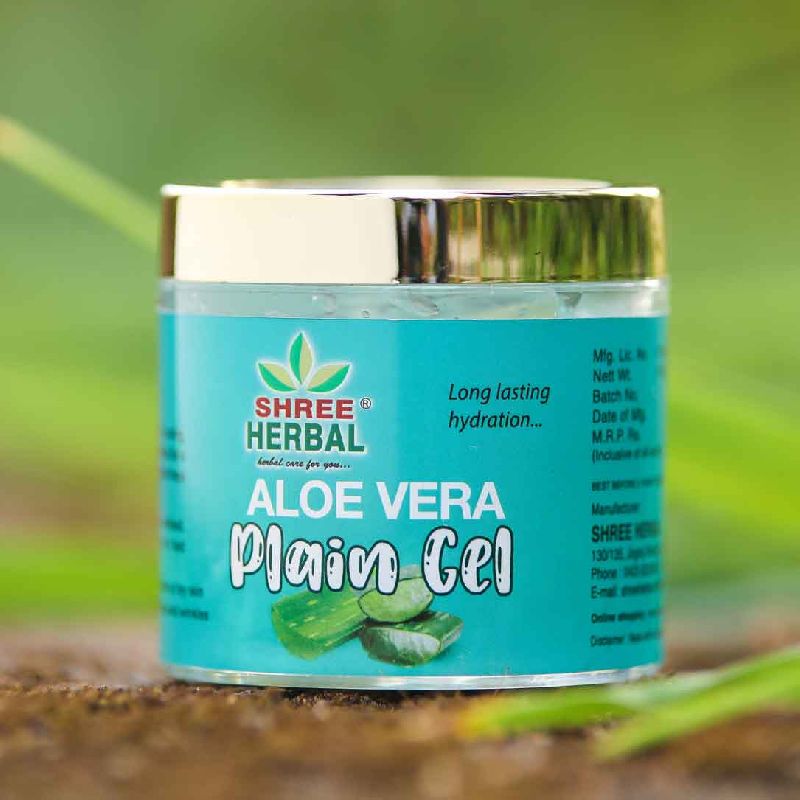 100g SHREE Premium Aloe Vera Plain Gel