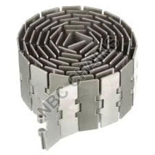 K600 Stainless Steel Single Hinge Straight Slat Chain