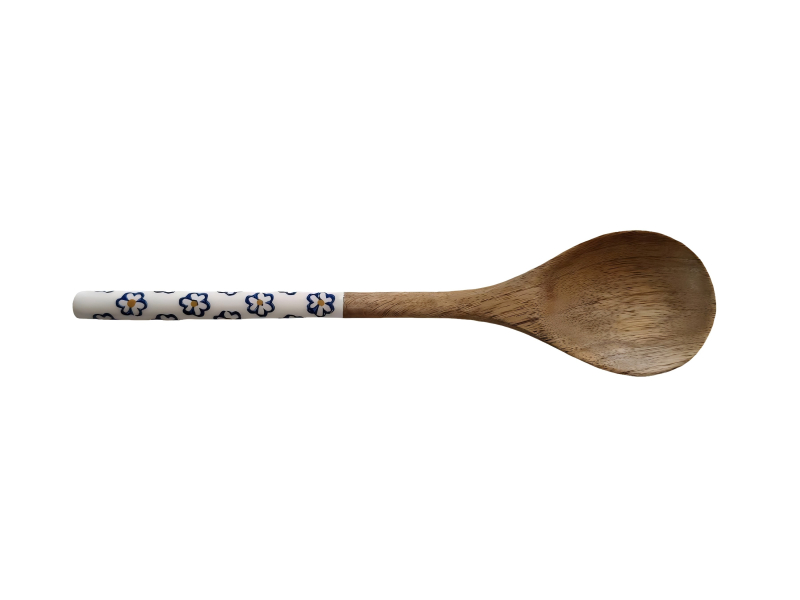 wooden Hand Painted spoon (cutlery)