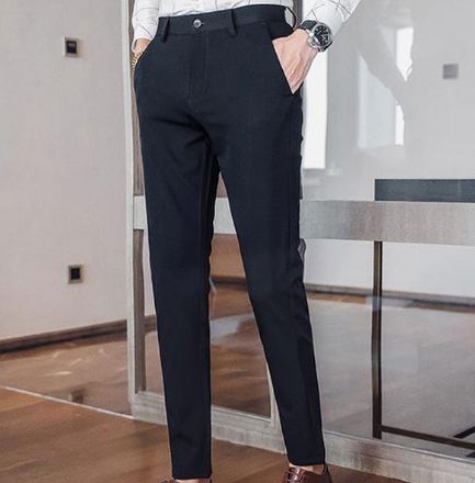 Buy Black Pleated Cropped Formal Pants Online  FableStreet