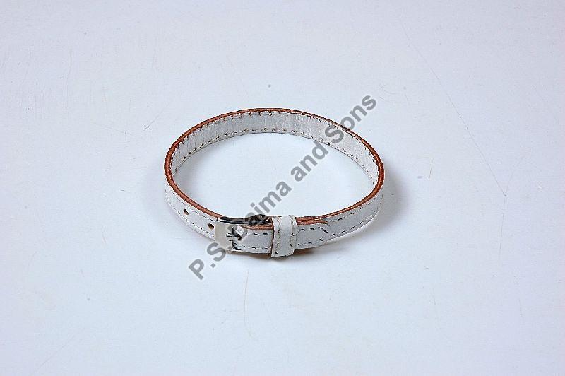 Flat Braided Leather Bracelet