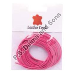 L Shape Header Leather Cord