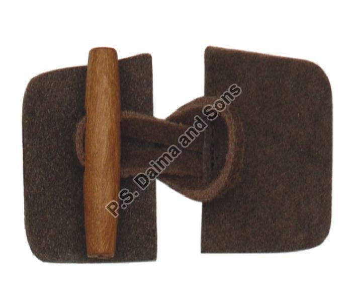 Split Suede Leather Toggle Buttons