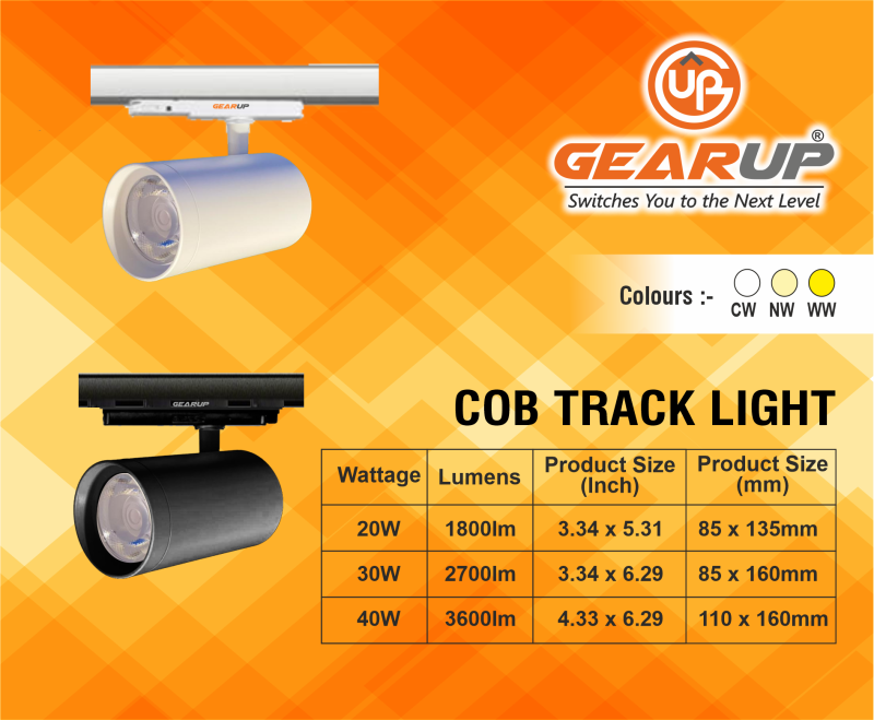 LED COB Track Lights