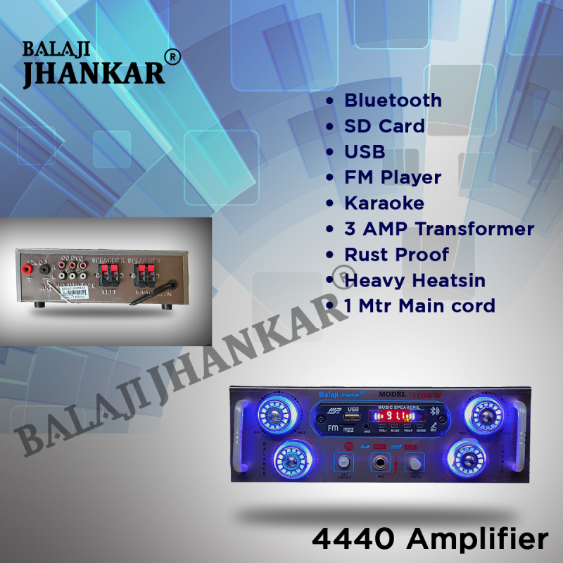 1100W Audio Amplifier