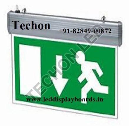 LED Fire Exit Sign Board