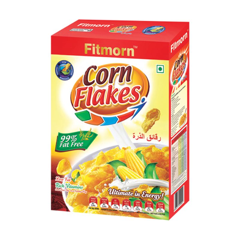Fitmorn Corn Flakes Box