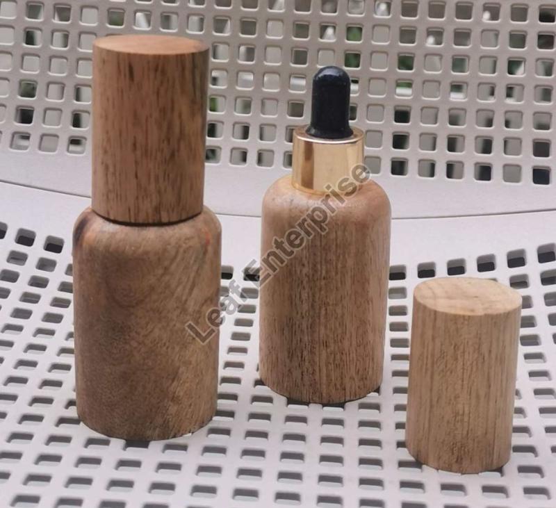 15ml Wooden Cosmetic Dropper Bottle