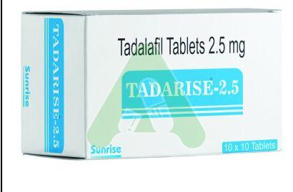 Tadalafil 2.5mg tablets