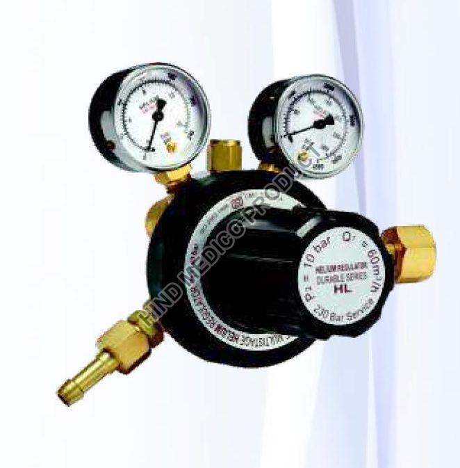 Durable Series-HL Helium Gas Pressure Regulator