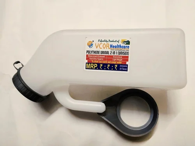 Polythene Unisex Urinal Pot