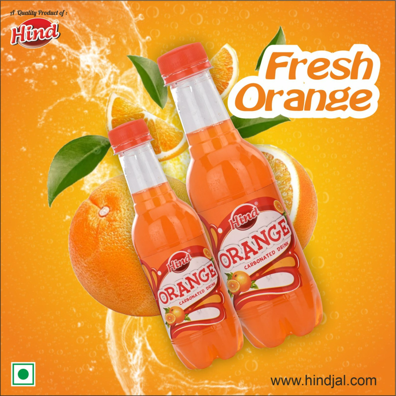 Hind Orange Carbonated Soft Drink
