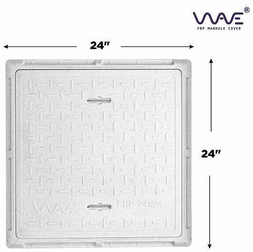 24 Inch X 24 Inch FRP Square Manhole Cover 