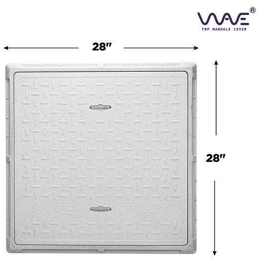 28 Inch X 28 Inch FRP Square Manhole Cover 