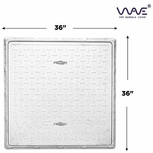 36 Inch X 36 Inch FRP Square Manhole Cover 