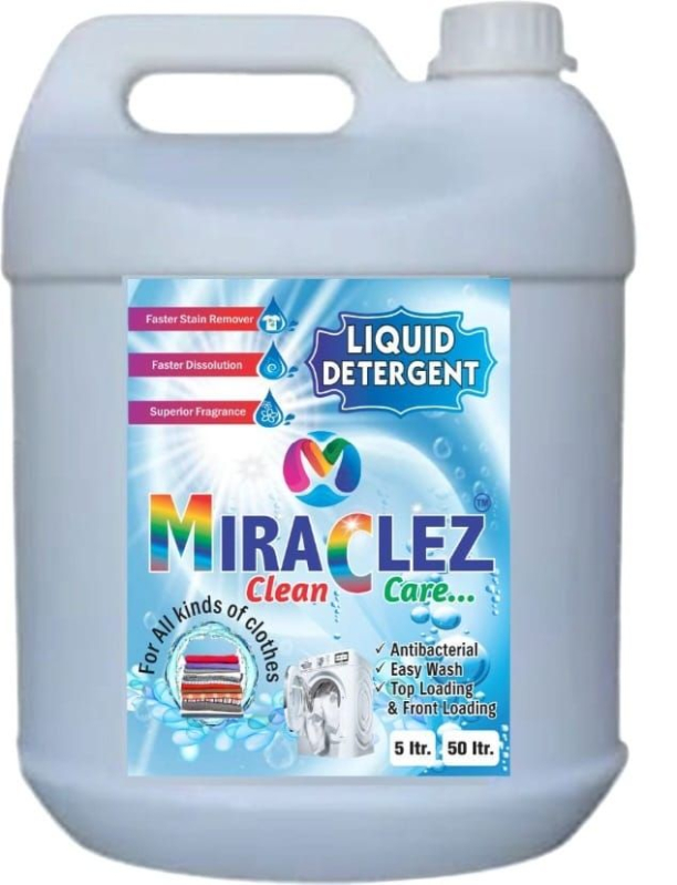 Miraclez Liquid Detergent 5Ltr