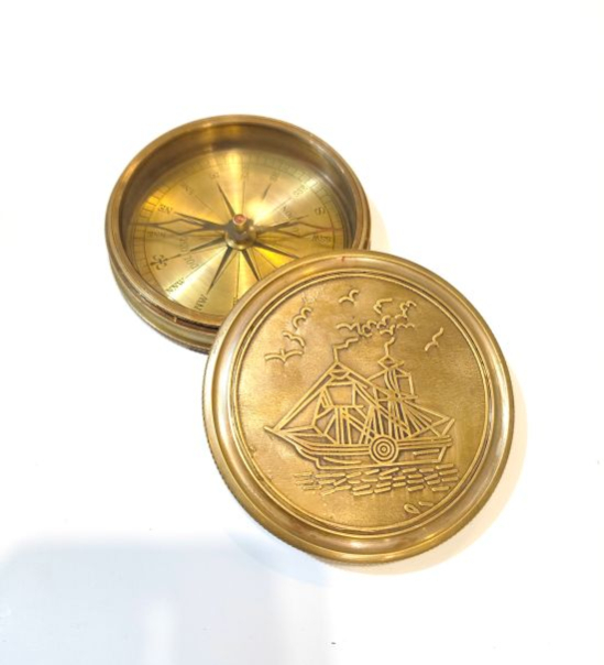 Golden Times Creation Nautical Brass Plaque, Shape: Rectangle at Rs  880/piece in Roorkee