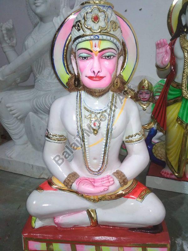 Decorative Marble Hanuman Statue