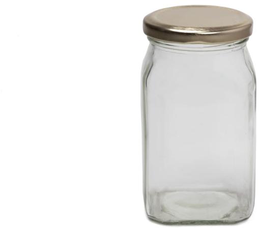 500ml Square Honey Glass Jar