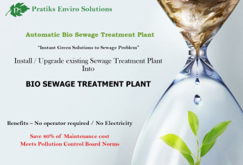 Bio Sewage Treatment Plant without electricity