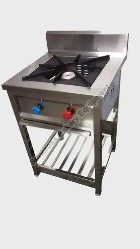 Stainless Steel Single Burner Range