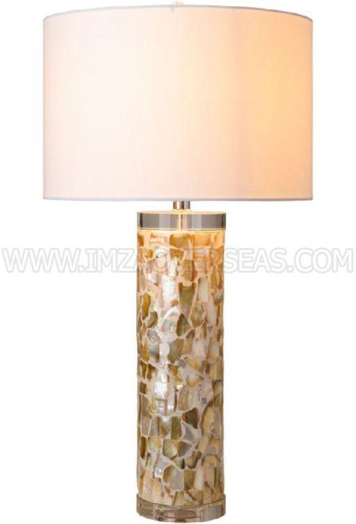 MOP Inlay Table Lamp