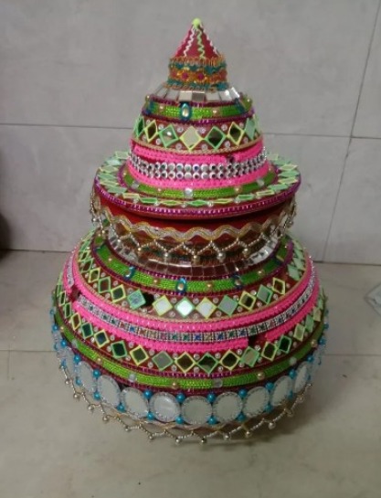 Decorative Clay Garba