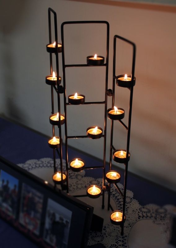 iron candle stand