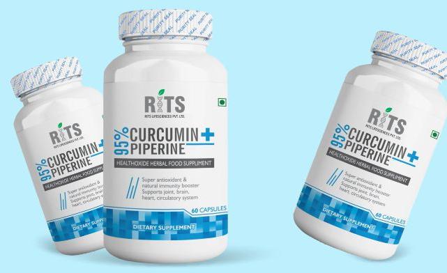 95% Curcumin Plus Piperine Capsules