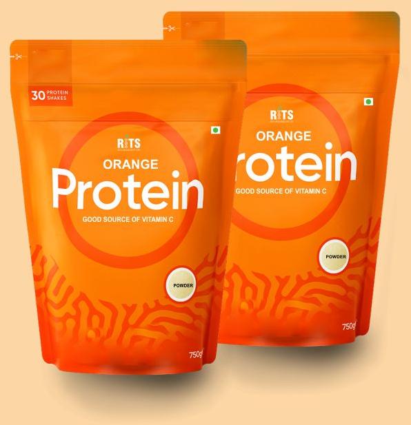 Orange Protein Powder
