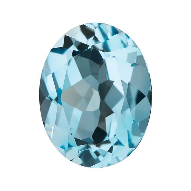 Blue Topaz Faceted Stone