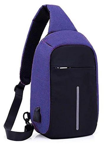 Plain Cross Body Backpack Bag