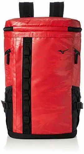 Red 7 Pocket Backpack Bag