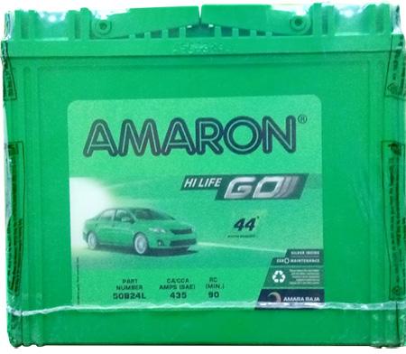 Amaron Go 50B24L Car Battery