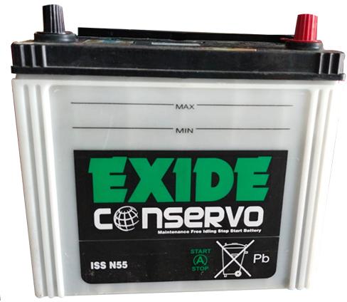 Exide Conservo N55 ISS Car Battery