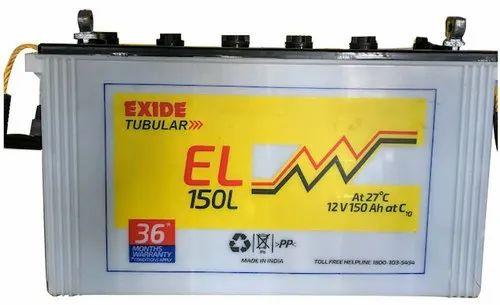 Exide El 150L Tubular Battery