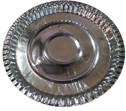 10 Inch Silver Paper Plate