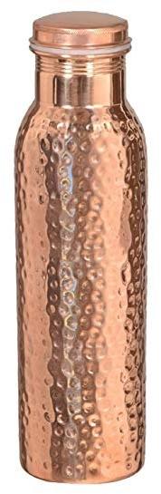 500ml Hammered Copper Water Bottle