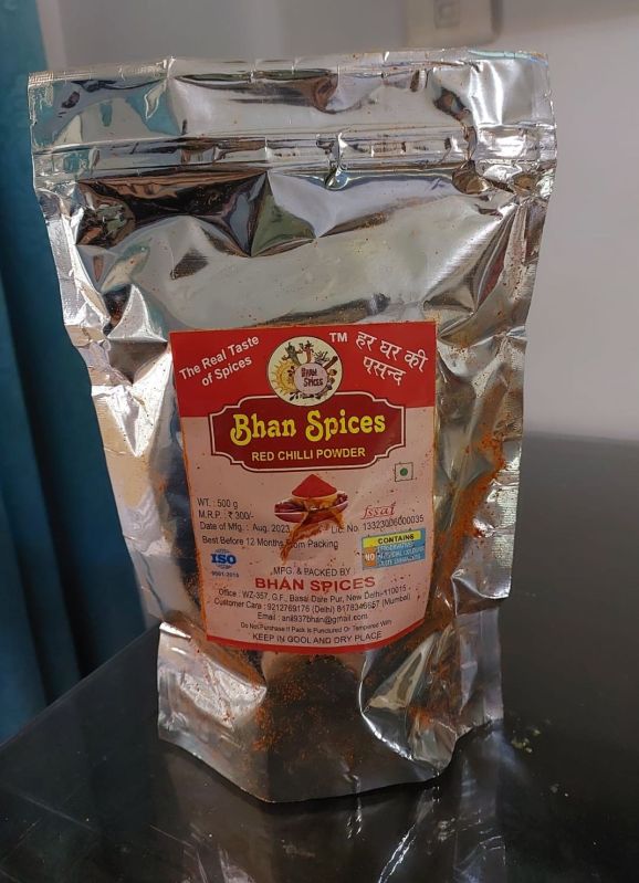 Bhan Spices 500gm Red Chilli Powder