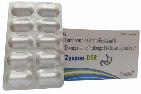 Pantoprazole Gastro Resistant and Domperidone Prolonged Release Capsule