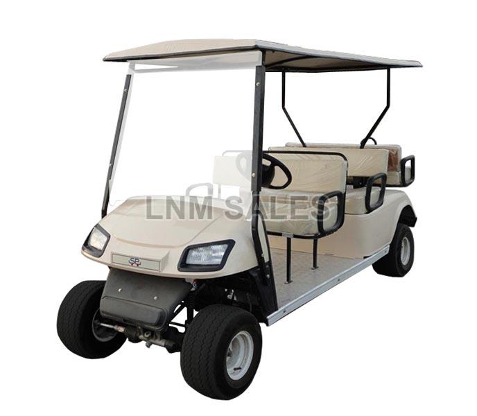 6 Seater (4 Front + 2 Back) Golf Cart