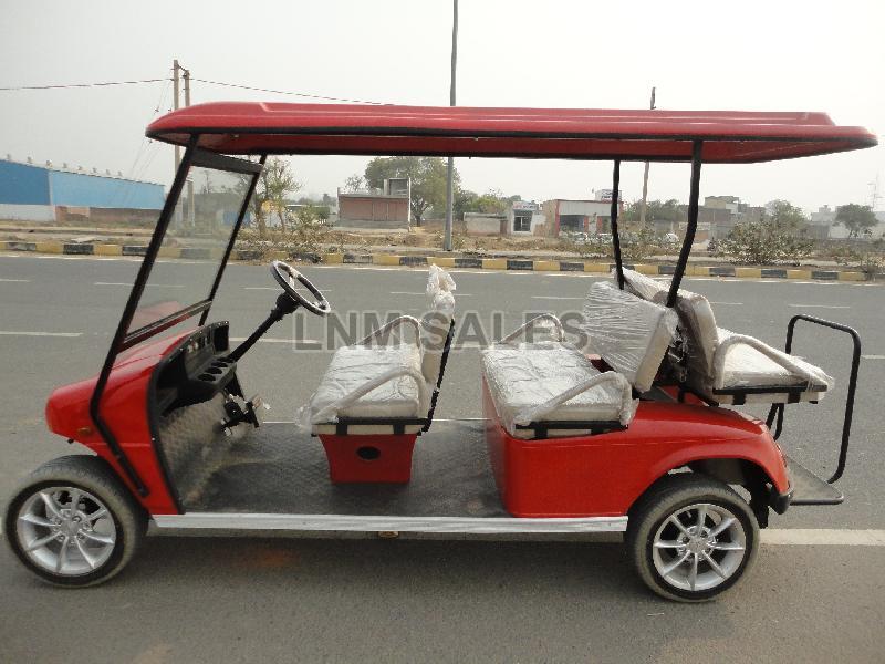 6 Seater (4 Front +2 Rear) Golf Cart