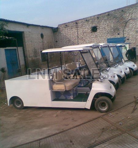 Battery Operated Material Loading Vehicle