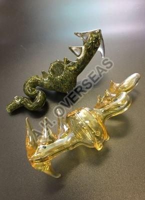 Dragon Shaped Glass Smoking Pipes