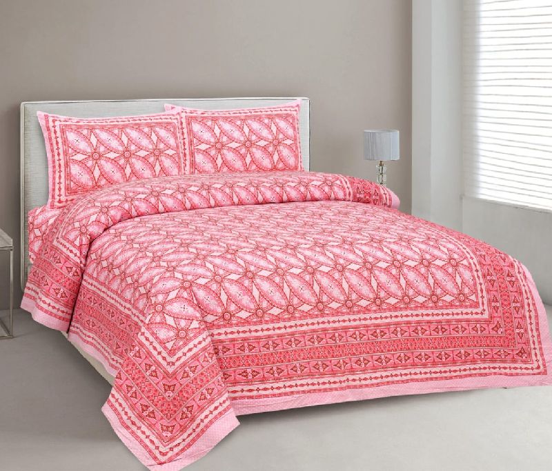 Hand Block Printed Cotton Bed Sheet Manufacturer, Supplier from Jaipur