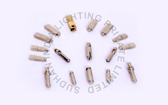 Brass Flat & Toggle Socket Pins