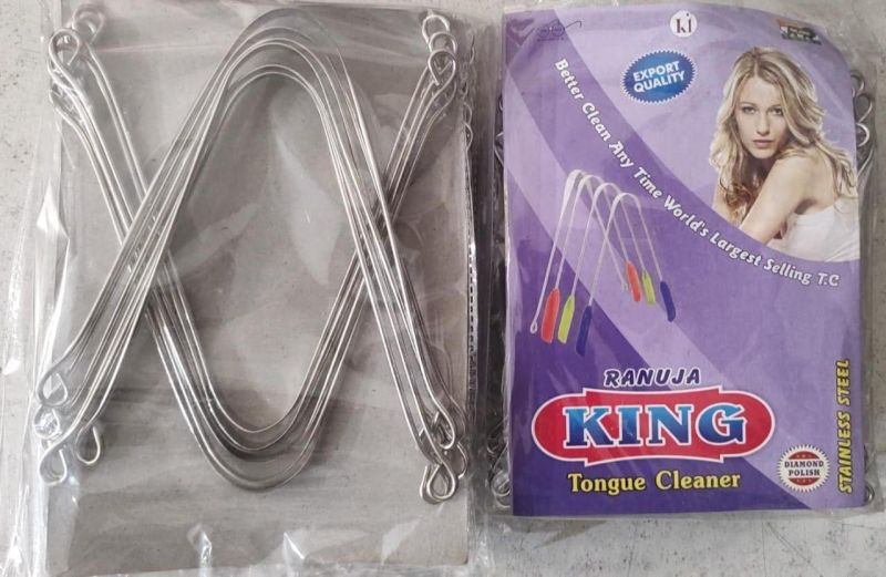 Ranuja King Stainless Steel Tongue Cleaner