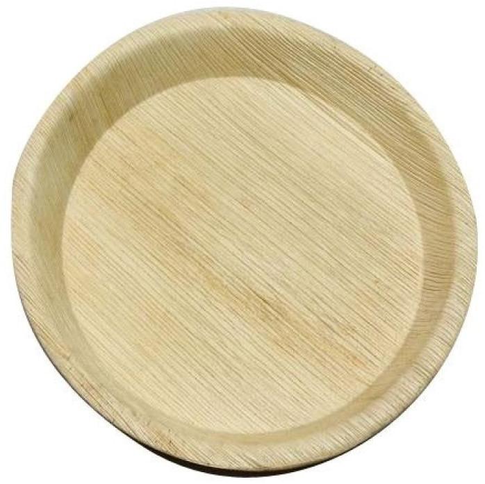 Areca Leaf Round Plate