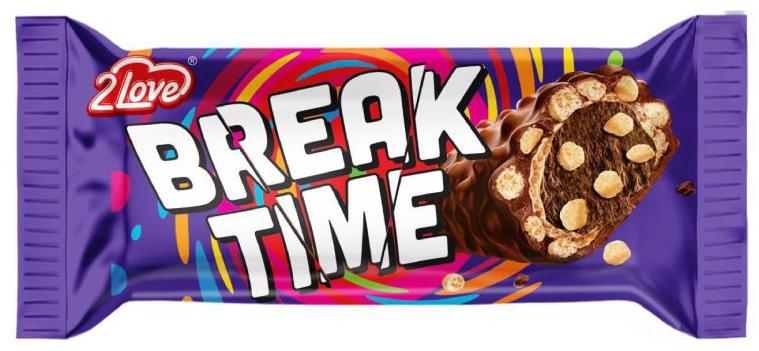 2 Love Break Time Chocolate Bar